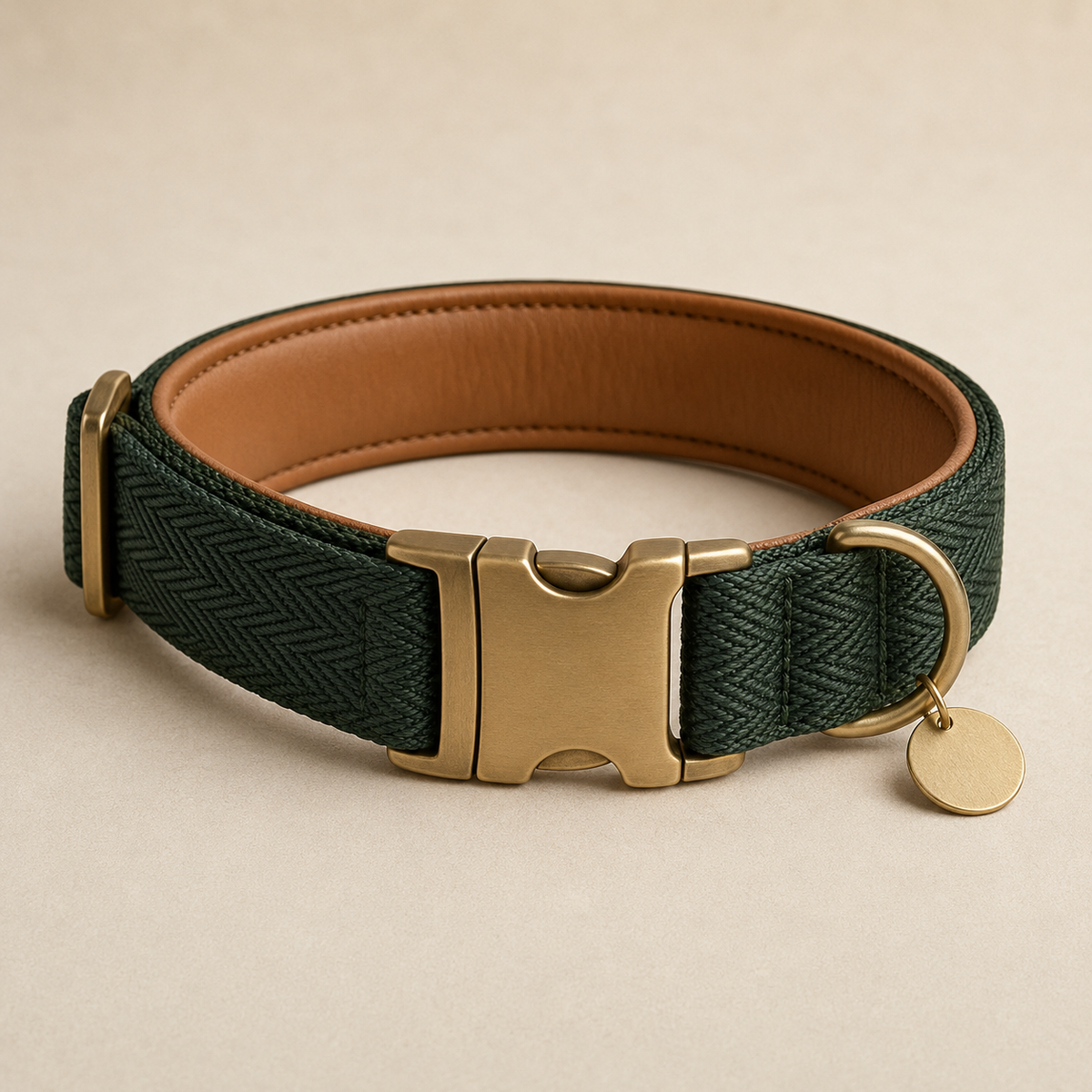 Nuzzellepets™ Verdant Heritage Comfort Collar